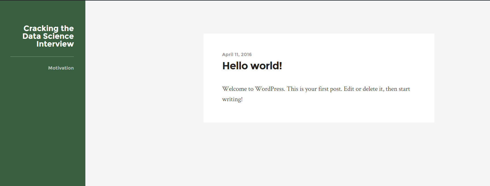 WordPressTheme